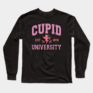 Cupid University Est. 1876 Long Sleeve T-Shirt